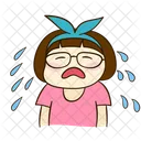 Llorar Llorar Lagrima Miumiu Emoticon Expresion Icono