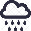 Lloviendo Nube Cielo Icon