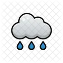 Llovizna Clima Cielo Icon