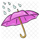 Lluvia Proteccion Contra La Lluvia Sombrilla Icon