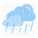 Lluvia Granizo Clima Icon