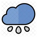 Lluvia Nube Clima Icono