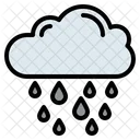 Lluvia Clima Prevision Icon