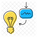 Lluvia De Ideas Idea Negocios Icono