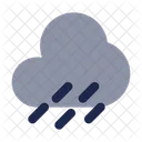 Nube Lluvia Lluvia Clima Icono