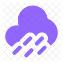 Nube Lluvia Lluvia Clima Icono