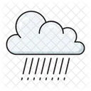 Nube Lluvia Clima Icono