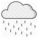 Nube Lluvia Clima Icono