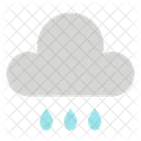 Nube Lluvia Clima Icono