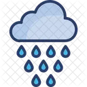Nube Lluvia Clima Icono