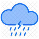 Nube Lluvia Clima Icono