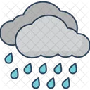 Lluvia Intensa Lluvia Torrencial Aguacero Icono