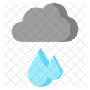 Agua Gota Lluvia Icono