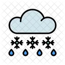 Lluvia y nieve  Icon