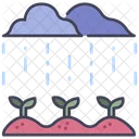 Lluvia Naturaleza Planta Icono
