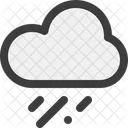 Lluvioso Lluvia Nube Icono