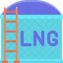 MLNG Lagerung LNG Lagerung Gastank Icon