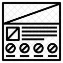 Lo Fi Wireframe Wireframe Prototype Icon