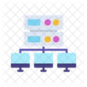 Load Balancing Server Connection Icon