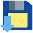 Save Game Floopy Disc Storage Icon
