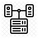Load Balancer Server Icon