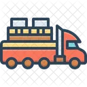 Loaded Truck  Icon