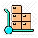 Loader Delivery Shipping Icon