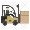 Loader Shipping Cargo Icon