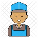 Loader Man Delivery Loader Icon