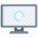 Loading Monitor Technology Icon