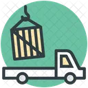 Loading Container Lorry Icon