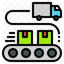 Loading Logistics Truck Icon