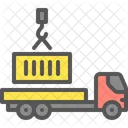 Loading Cargo Truck Icon