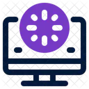 Loading Screen Monitor Icon