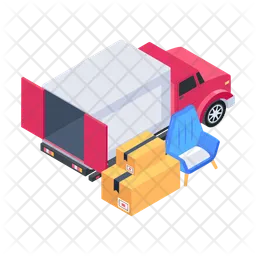 Loading Lorry  Icon