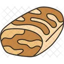 Coffee Loaf Cake Icon