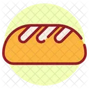 Baguette Breakfast Toast Icon