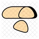 Baguette Loaf Bread Edible Icon