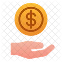 Loan Hand Give Icon