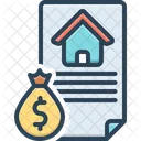 Loan Mortgage Money Lending Icon