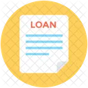 Loan Application Paper Icon