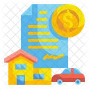 Loan Car Loan Home Loan Icon