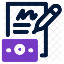 Loan Contract Agreement Lending Icon
