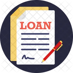 Loan Document  Icon