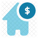 Loan Mortgage House Icon