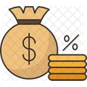 Loan Interest  Icon