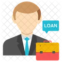 Loan officer  Icon