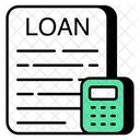 Loan Paper  Icon