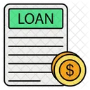 Loan Paper  Icon