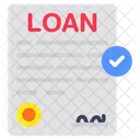 Loan Paper Loan Page Loan Sheet Icon